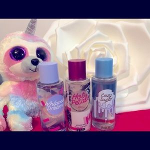 Victoria secret 3 mist fragrance mists